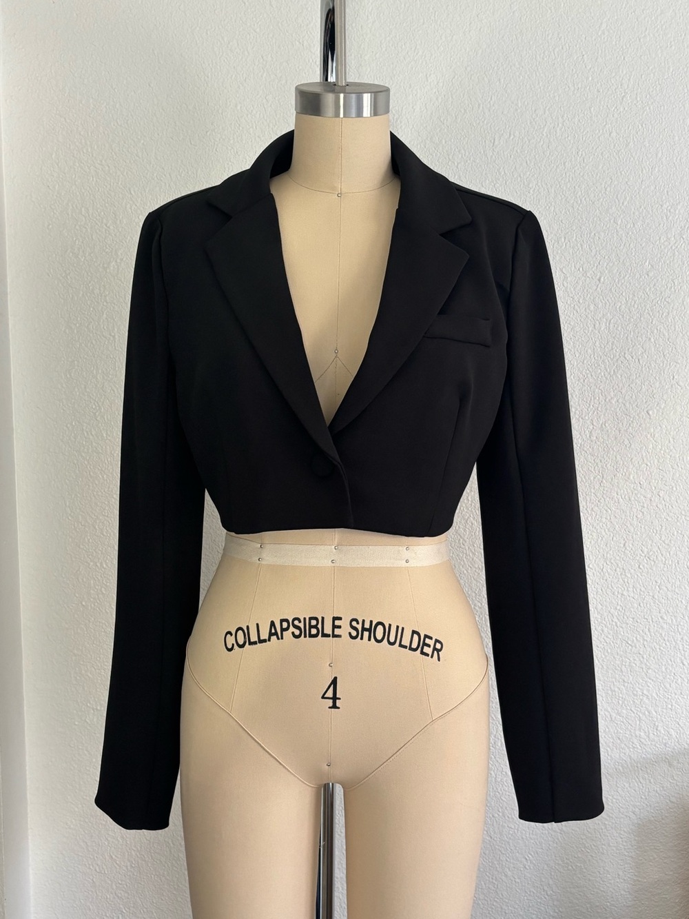 Cropped Blazer Jacket